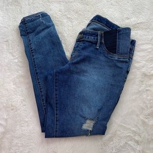 ISABEL MATERNITY By Ingrid & Isabel Distressed Skinny Jeans Denim | Size 10